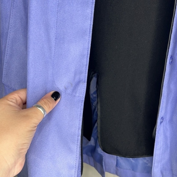 Appleseed’s Lavender Wool Blend lined Coat Size XL - Picture 11 of 11
